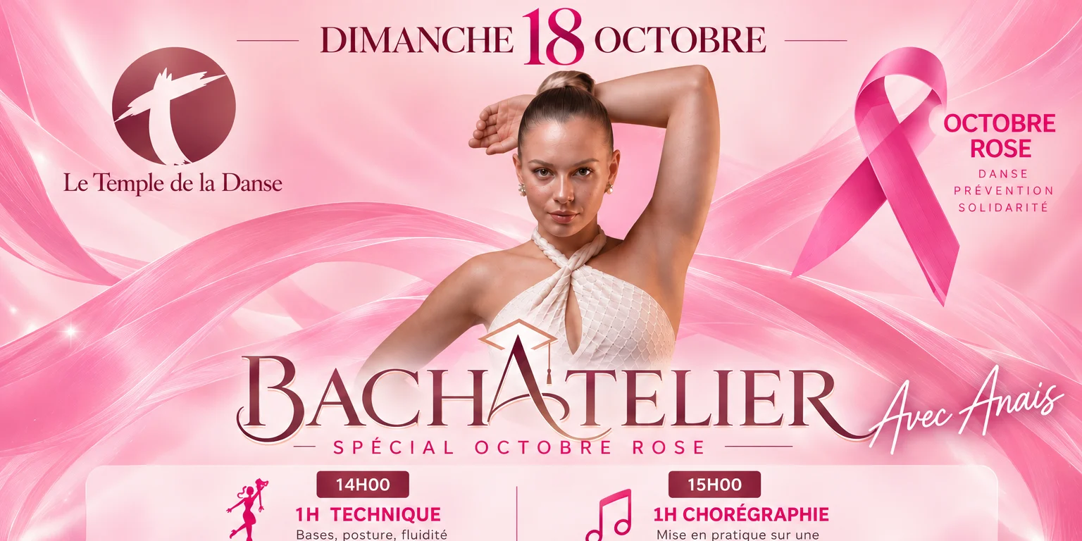 BachAtelier Octobre Rose avec Anaïs, dimanche 18 octobre 2026
