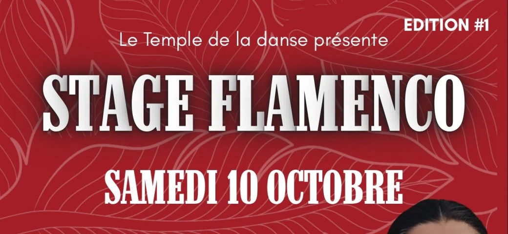 Stage Flamenco, édition 1 — samedi 10 octobre 2026 au Temple de la Danse, Lattes